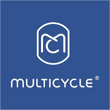 Multicycle logo sininen