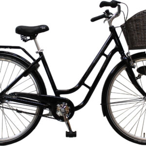 Kuru classic polkupyörä jalkajarruilla ja retrodesignilla! 3 vaihdetta ja täydellinen varustelu, koti mukaan lukien.
