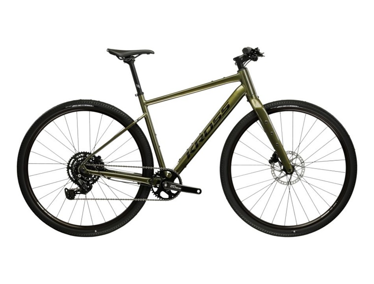 Kross Esker 1.0 FL flatbar gravelvihreä