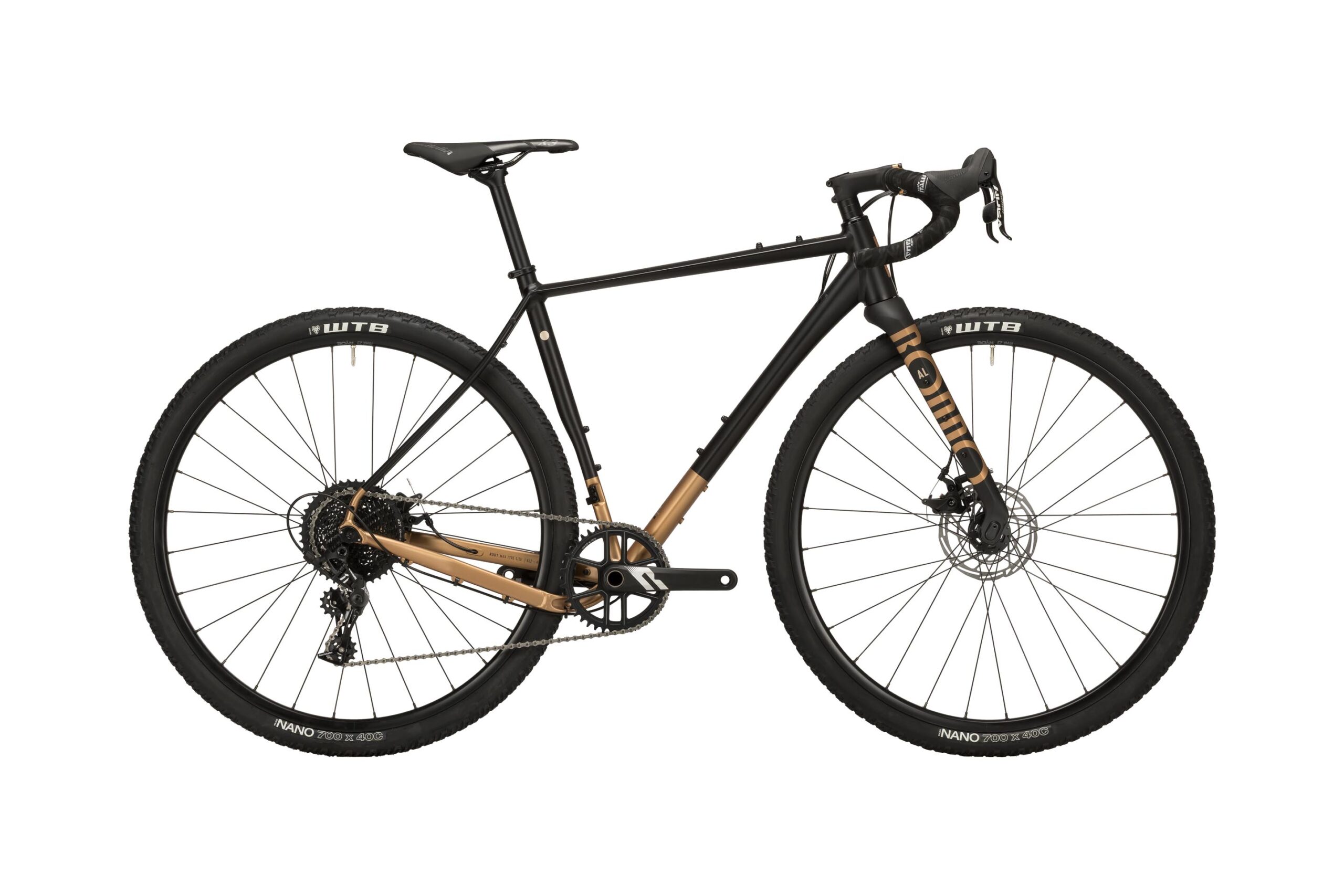 Rondo Ruut AL LTD gravel musta kulta