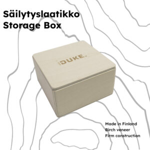 Nordic Duke® Wood vanerirasia magnesiumpalalle ja muille pikkutavaroille