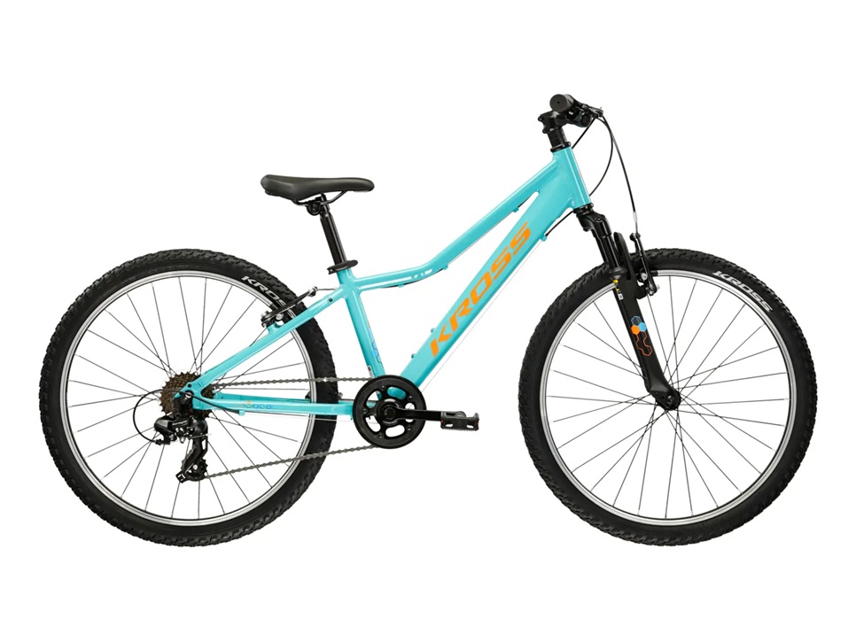 KRHEJ124X12U009897 Hexagon JR 24 turkoosi KRoss Hexagon Junior 24 pyörä sopii nuorille monelaisiin ajohetkiin!